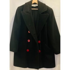 I.Magnin beautiful heavy peacoat 100% wool